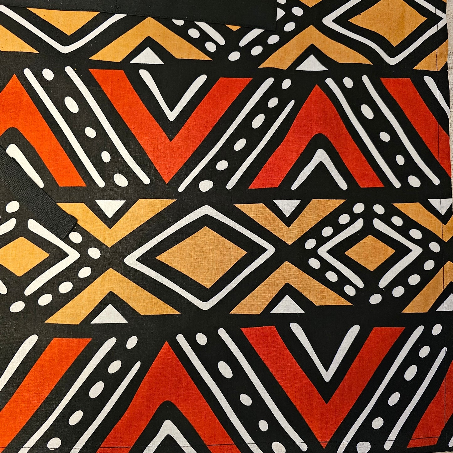 Handmade Apron and Matching Oven Gloves Set | 100% Cotton African Print Fabric-3