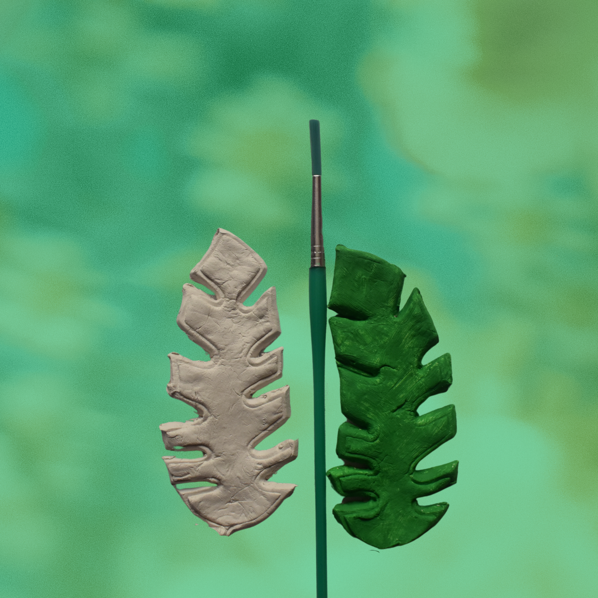 Palm Leaf Paint By Numbers Kit — photo 5
