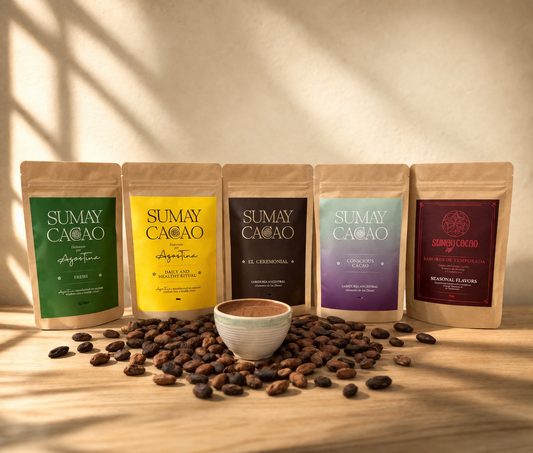 Pack Descubrimiento – 5 Cacaos Ceremoniales (picado 100g)-0