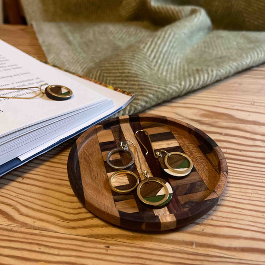 Unique Handmade End Grain Wooden Coasters (Set of 2 or 4) — photo 2