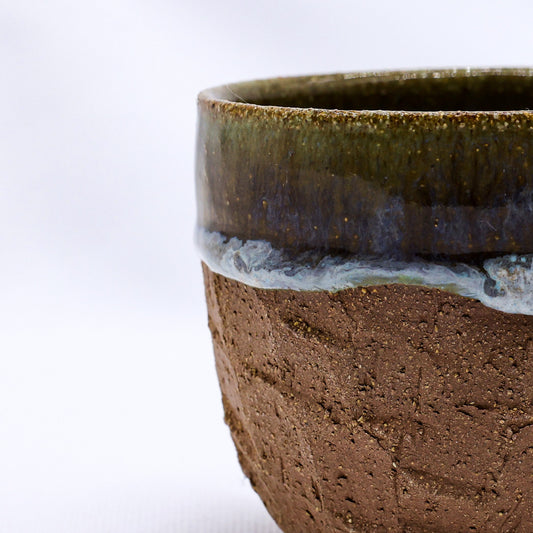 Bluverde Scultura Handmade Ceramic Terra Stoneware Mug-1