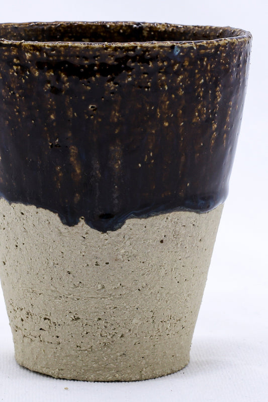 Handmade Ceramic Stoneware Cup – Blue Artisan Mug by Ribera Handmade Ceramics — photo 2