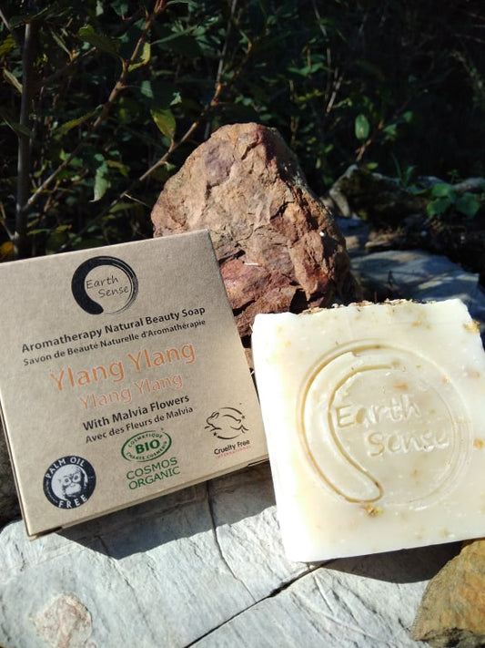 Organic Certified Solid Soap - Jasmine with Chamomile Flowers 90g — photo 2