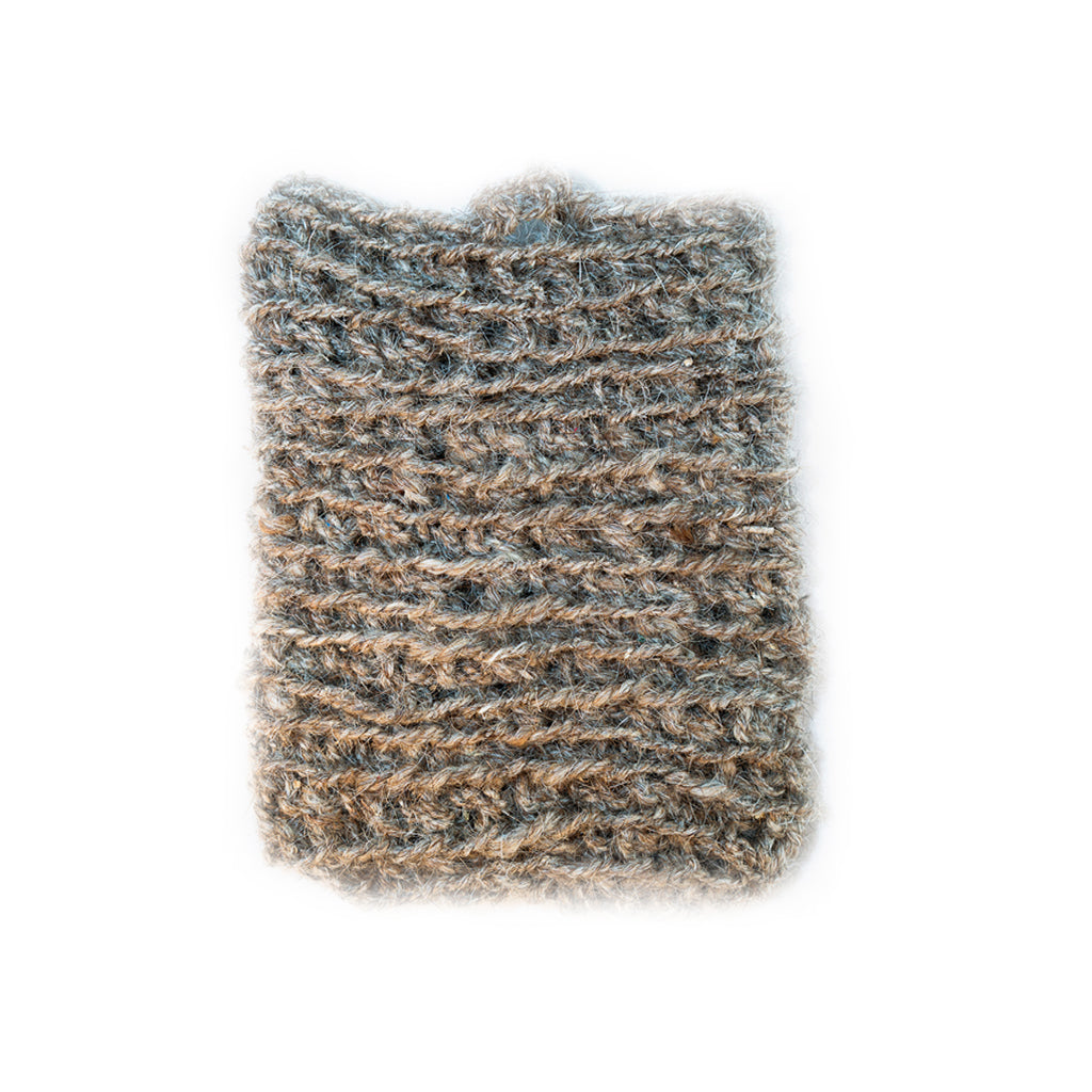 Goat Hair Bath Glove with  Cacao Soap — photo 3