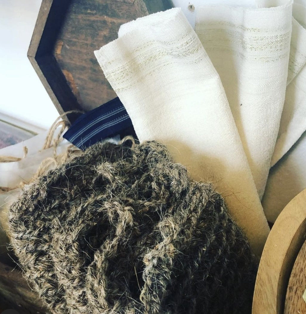 Natural Cellulose Bath Mitt – Turkish Hammam Exfoliating Glove — photo 2
