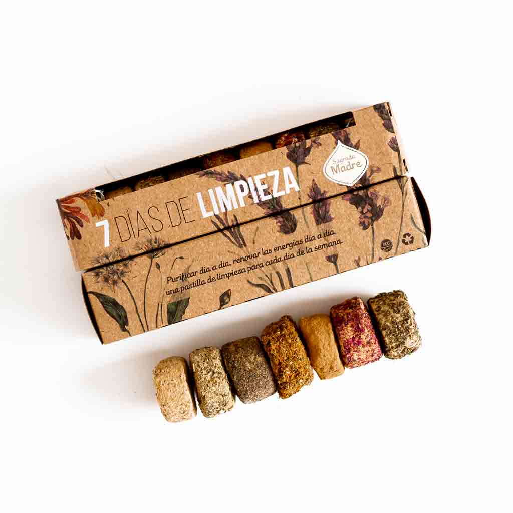 Pastillas de Limpieza Natural – Caja con 7 Discos Artesanales-0