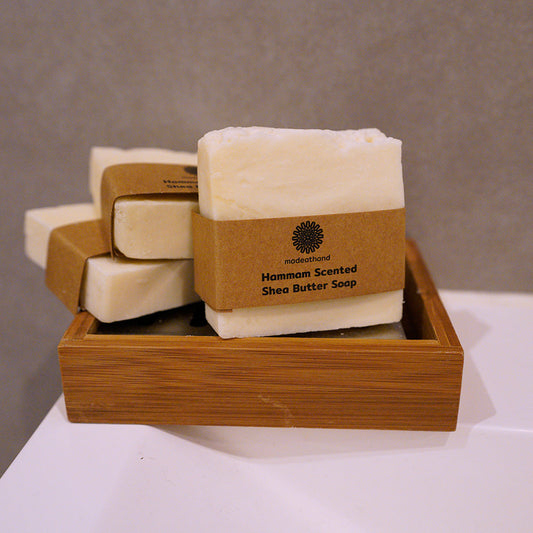 Handmade Shea Butter Soap Set – Natural Hammam Scent Soap Bars — photo 2