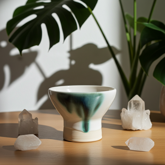 Copalera Artesanal de Porcelana – Hecha a Mano por Isa Boyd-0
